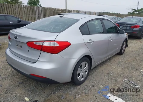 2015 Kia Forte Lx z USA, uszkodzony, nr VIN KNAFK4A69F5400985